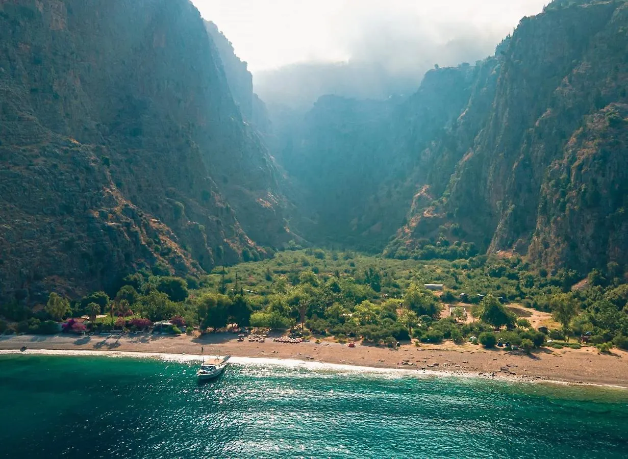 Luxury tent Butterfly Valley Beach Glamping Fethiye