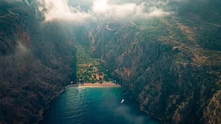 Butterfly Valley Beach Glamping Fethiye Turkey