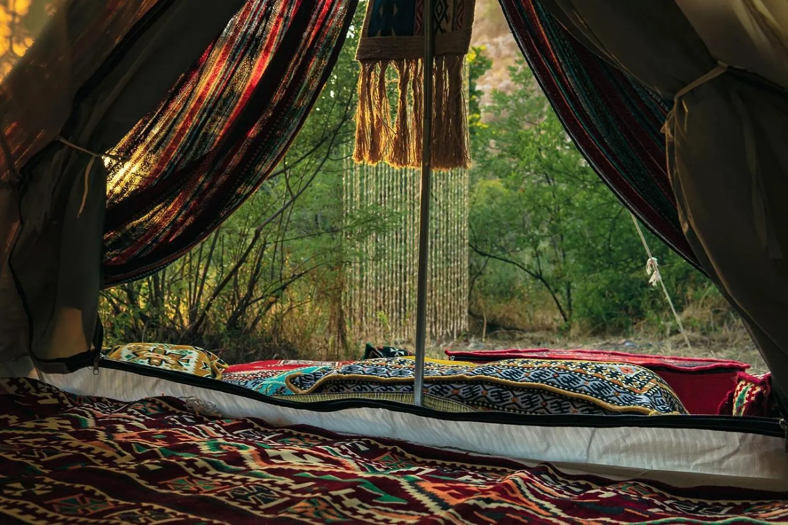 Luxury tent Butterfly Valley Beach Glamping Fethiye Turkey
