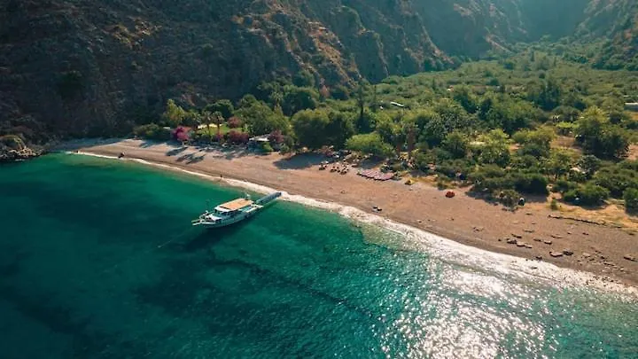 Luxury tent Butterfly Valley Beach Glamping Fethiye